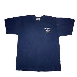 Men’s Walt Disney navy blue shirt 1971 sz Medium